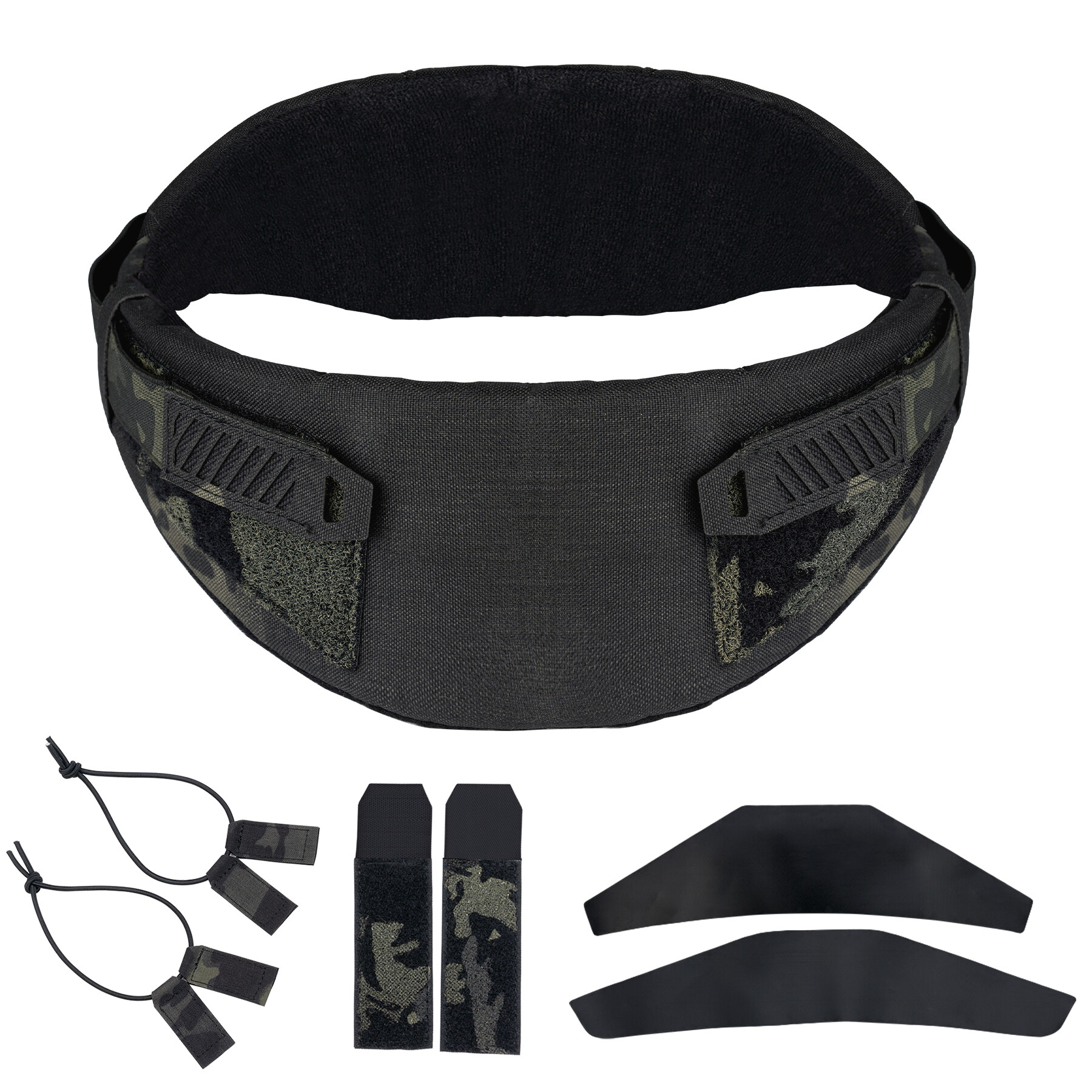 TOPTACPRO Tactical Neck Protector Universal Neck Brace Collar Neck