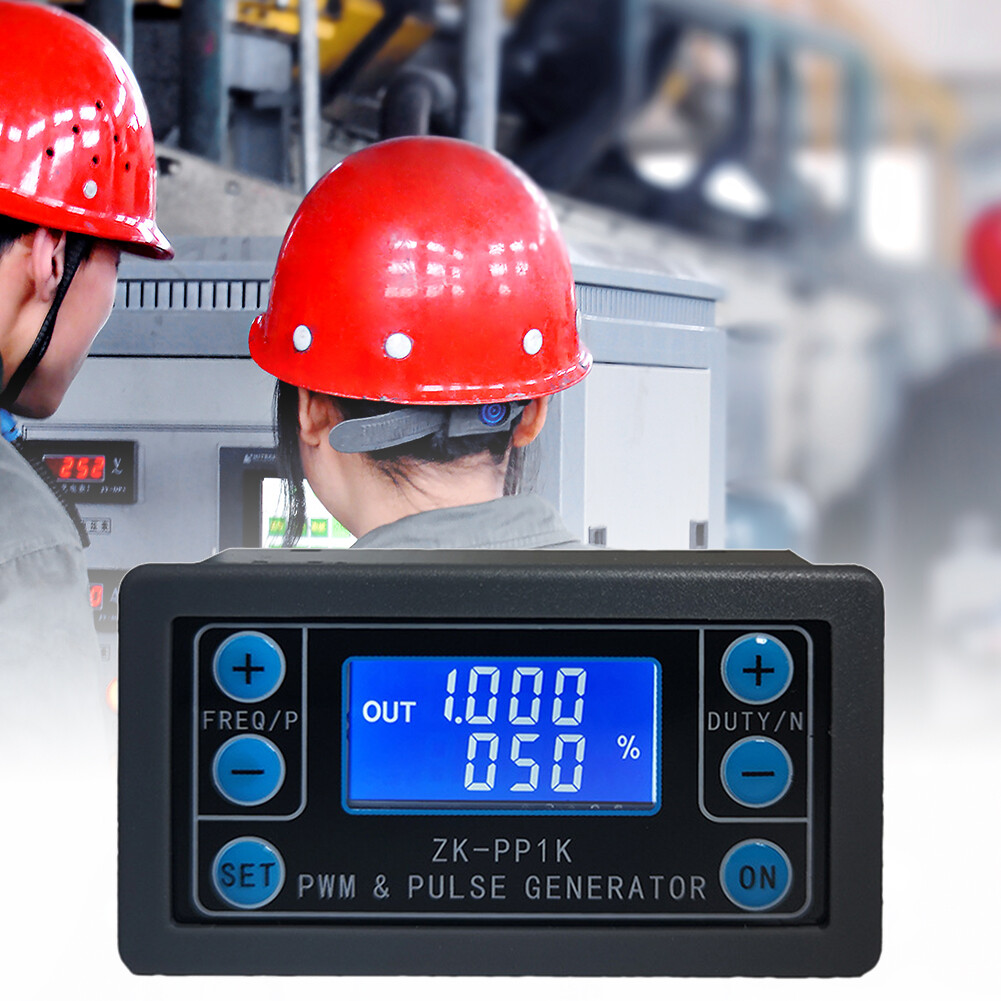 Zk-pp1k 1 channel 1hz-150khz dual mode pulse frequency pwm signal generator-79x43x26mm