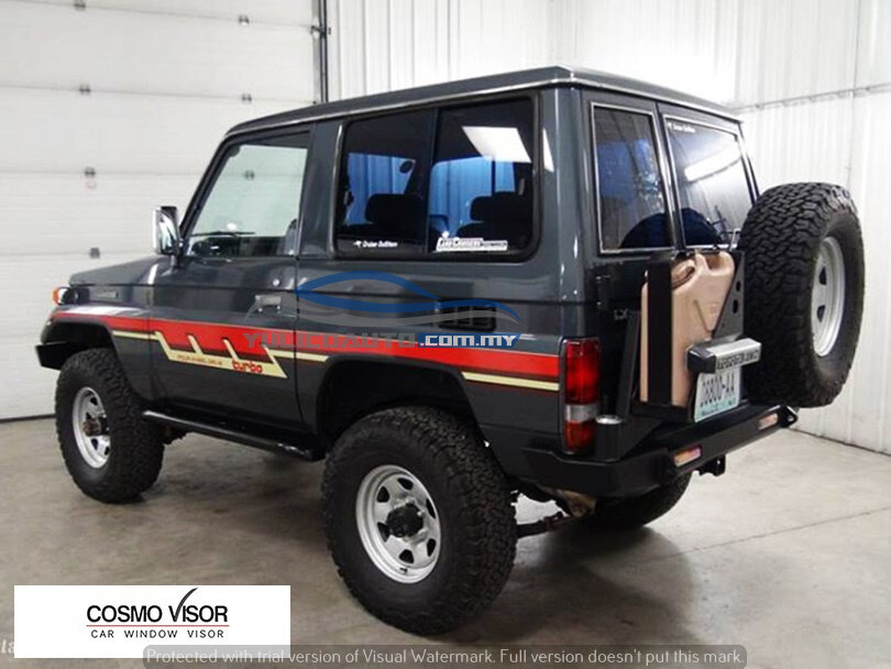 Toyota Land Cruiser Ii 70 Siries 2dr 4 Oem Door Visor For Year 85 93 Lazada