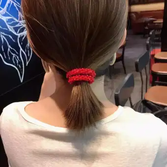 Crystal Headband Korean Women Hair Rope Cute Sweet Girl Hair