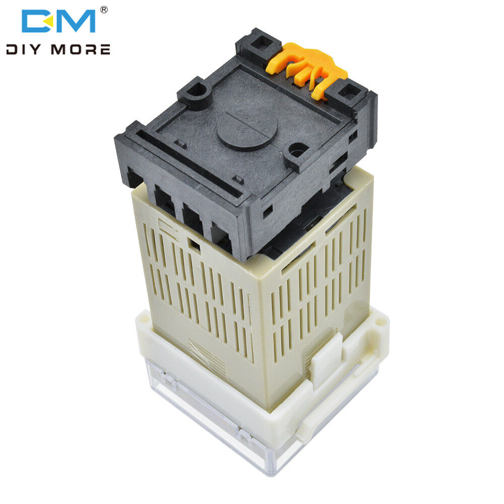 diymore DH48S-S Rơ Le Độ Trễ Thời Gian Chính Xác AC 220V Kỹ Thuật Số, Với Ổ Cắm Cơ Sở
