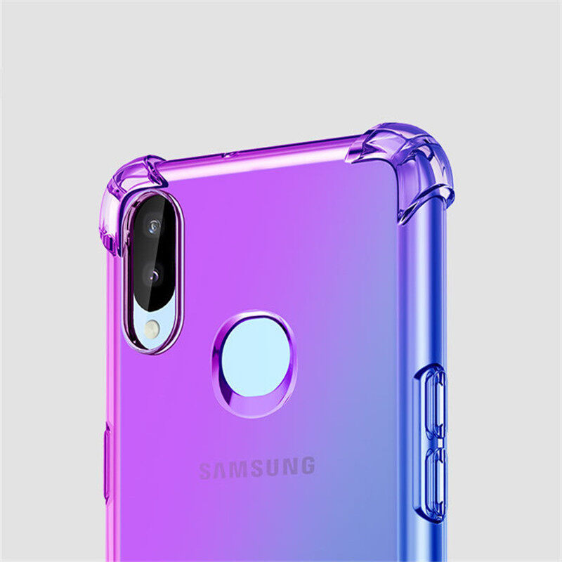 Ốp For Huawei Nova 3i/P smart Plus | Ốp 4 bảo vệ góc chống sốc | Ốp TPU màu gradient