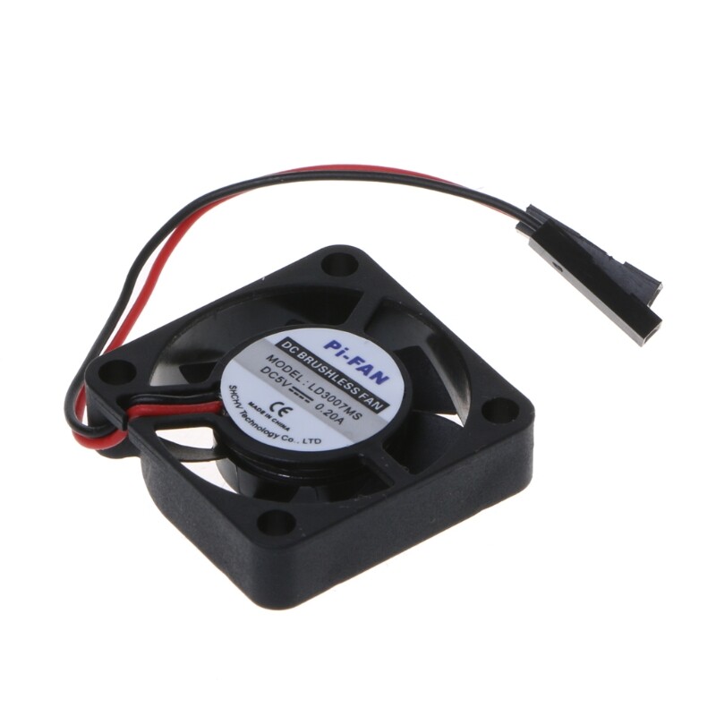 Mini Cooling Fan Heat Sink For Raspberry Pi 3/2/B+ 3.3V/5V Model Computer