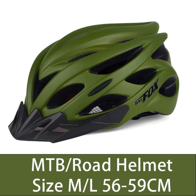 mens green bike helmet