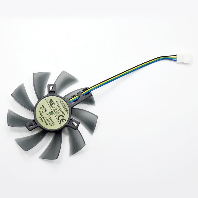 T129215su 85mm cooler fan replace for gigabyte geforce gtx 1050 1050ti 1060 1070 1070ti g1 radeon rx 570 580 470 video card fans
