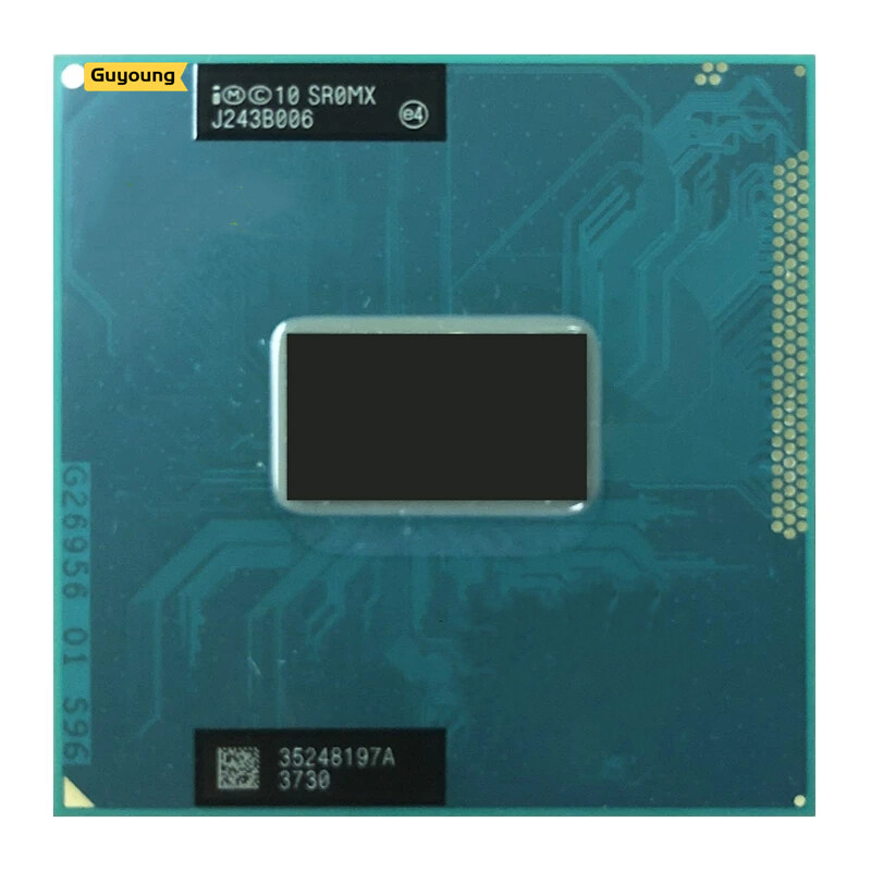 Core i5-3320m i5 3320m sr0mx 2.6 ghz used dual-core quad-thread cpu processor 3m 35w socket g2 / rpga988b