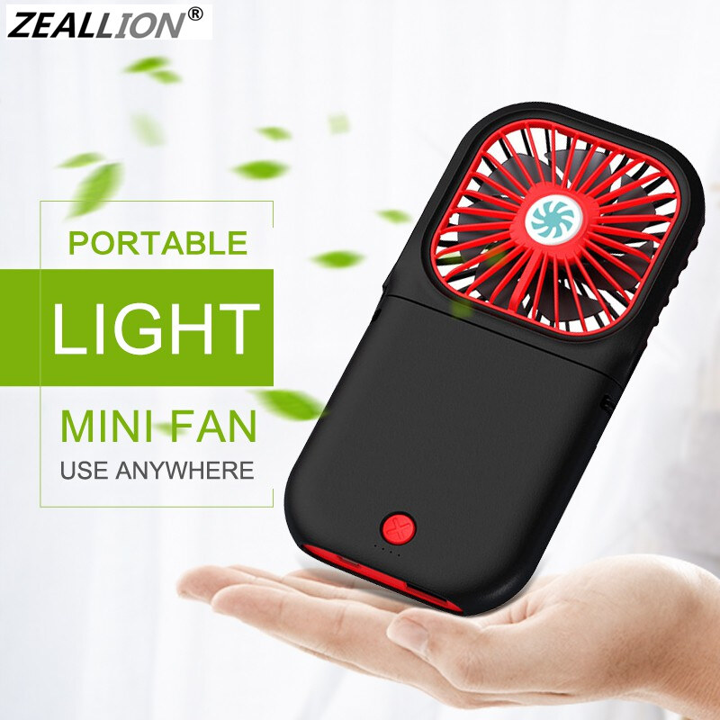 Mini Portable Handheld Folding USB Rechargeable Pocket Travel Cooling Fan