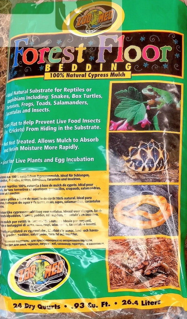 forest floor reptile bedding