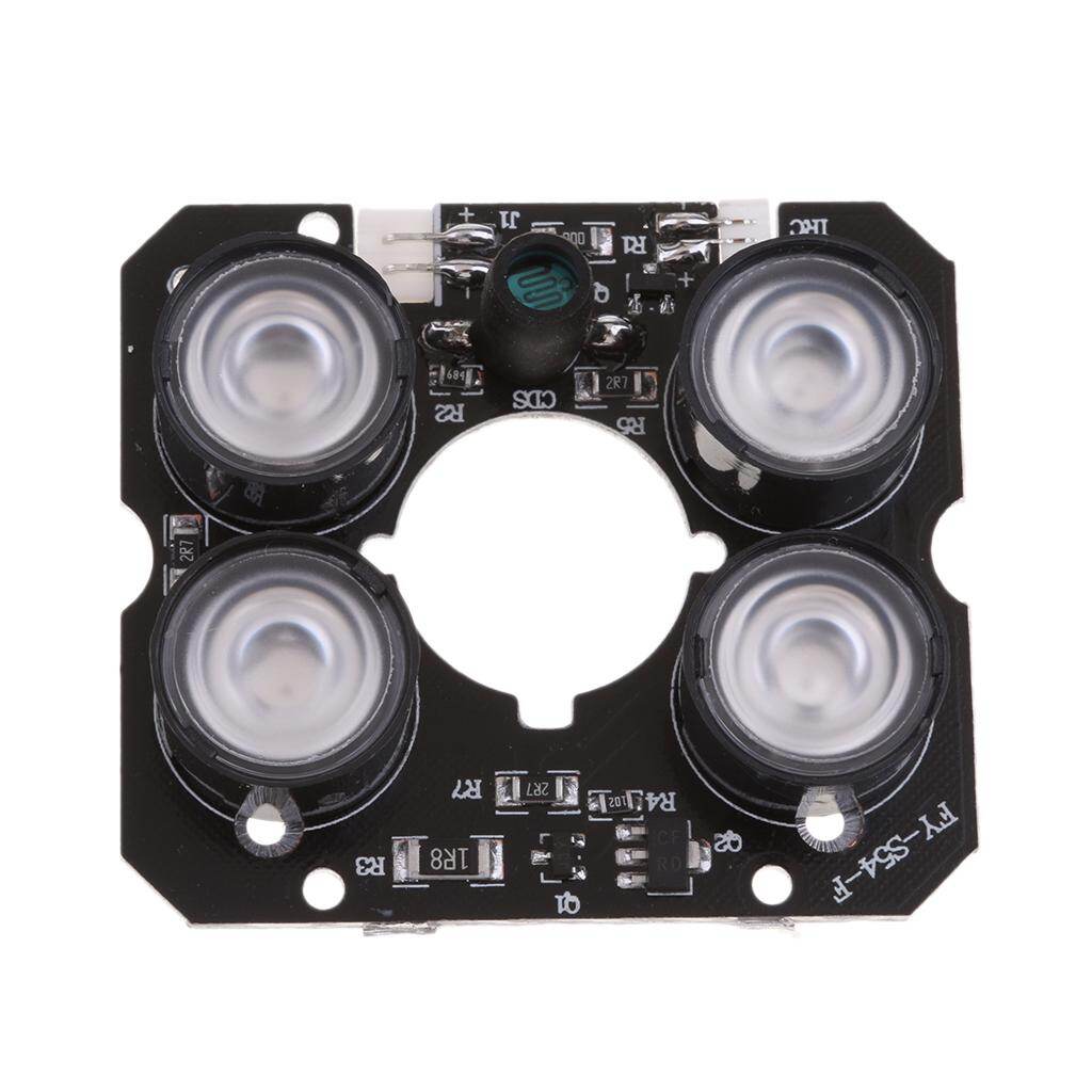 Đèn rọi led hồng ngoại lazarasale 4 tấm đèn hồng ngoại 850nm cho camera quan sát