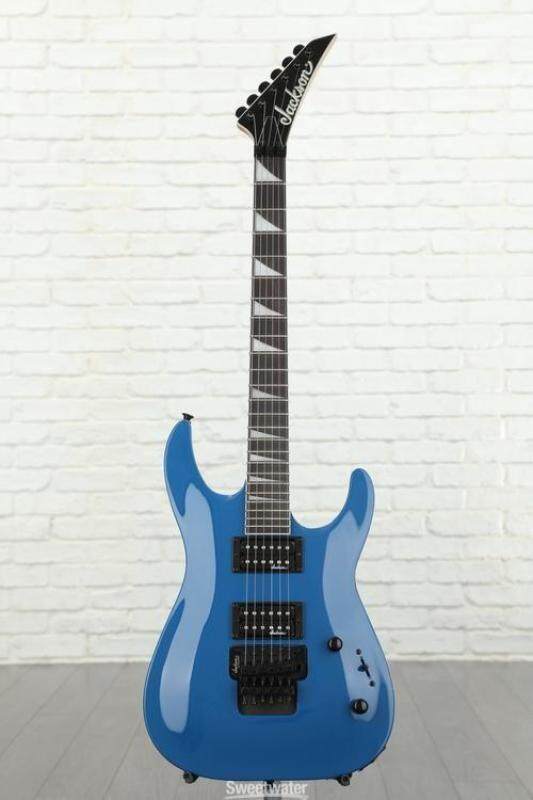 Jackson JS Series Dinky Arch Top JS32TQ Electric Guitar, Transparent Blue Malaysia