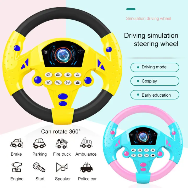 car seat driving toy