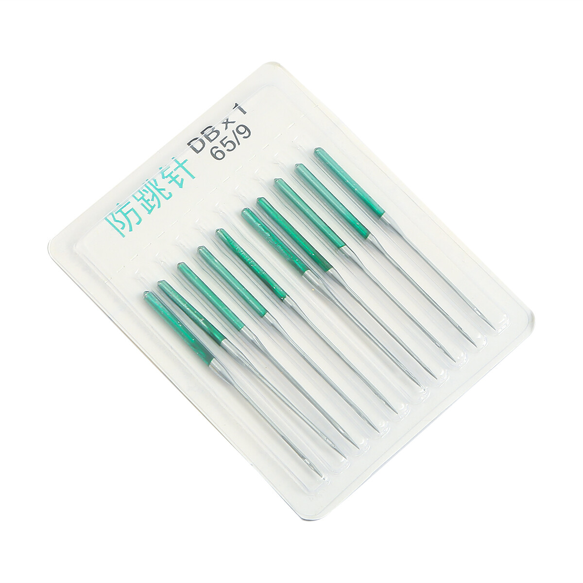 10pcs/Bag 38mm Universal Regular Point Anti-Jumping Machine Needles for Home Sewing Machine Elastic Cloth DIY Sewing Tools