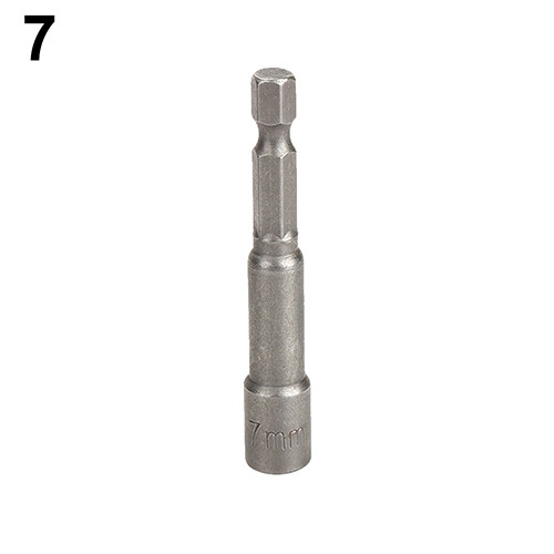 1 Vòi Phun Ống Nối Lục Giác 6Mm-19Mm, Dụng Cụ Chuyển Đổi Mũi Khoan Điều Khiển Đai Ốc Từ Tính