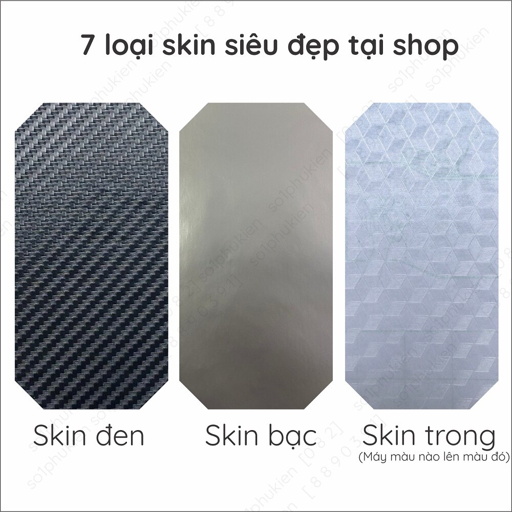 Miếng dán mặt lưng skin carbon REALME C55