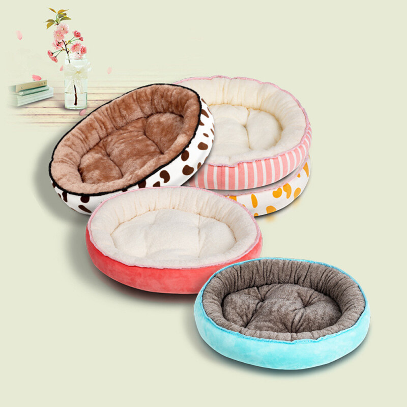 Cũi Ngủ Mùa Đông Ấm Áp Cho Thú Cưng, Nệm Ghế Sofa Sang Trọng Có Thể Giặt Được, Không Trơn Trượt, Đáy Chó, Mèo, Nhà Cho Chó Cỡ M