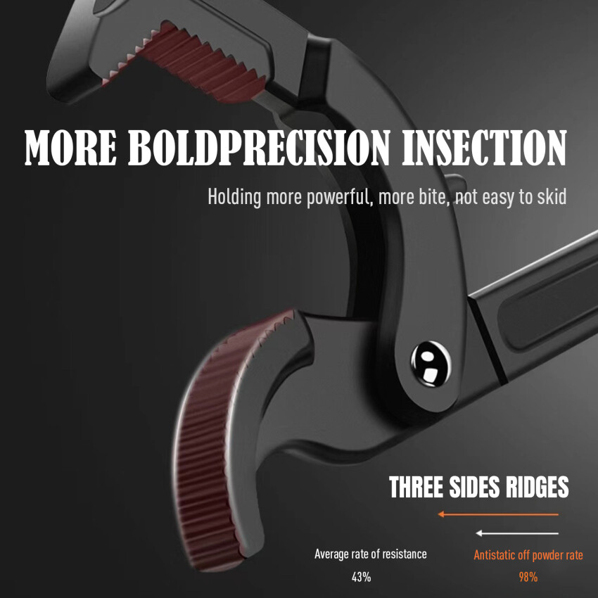 Universal Wrench Tool Set Open Mouth Global Open Wrench Single Function Fast Automatic Adjustment Activity Wrench