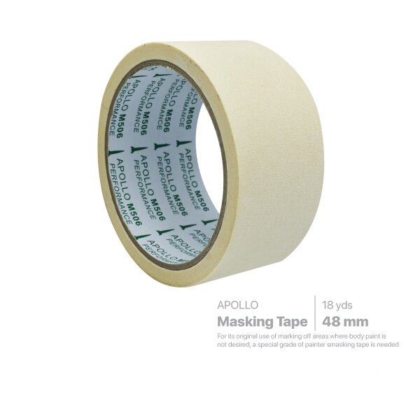 6 Rolls 1 Bdl 48mm X 18yds M506 Apollo Masking Tape Lazada
