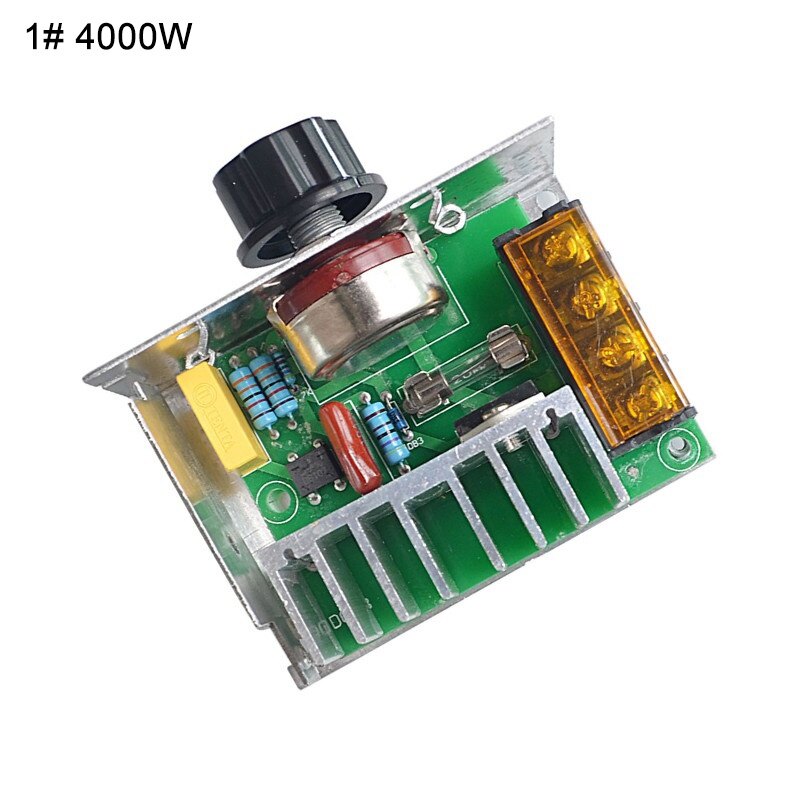 Bộ Điều Chỉnh Điện Áp Bộ Điều Chỉnh Độ Sáng SCR 2000W/4000W AC 220V Bộ Điều Chỉnh Tốc Độ Động Cơ Bộ Điều Chỉnh Nhiệt, Điện Tử