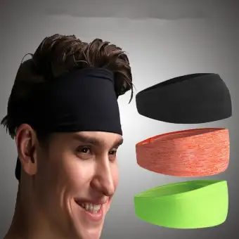 Men Women Pro Breathable Sweatband Soft Elasticity Absorb Sweat