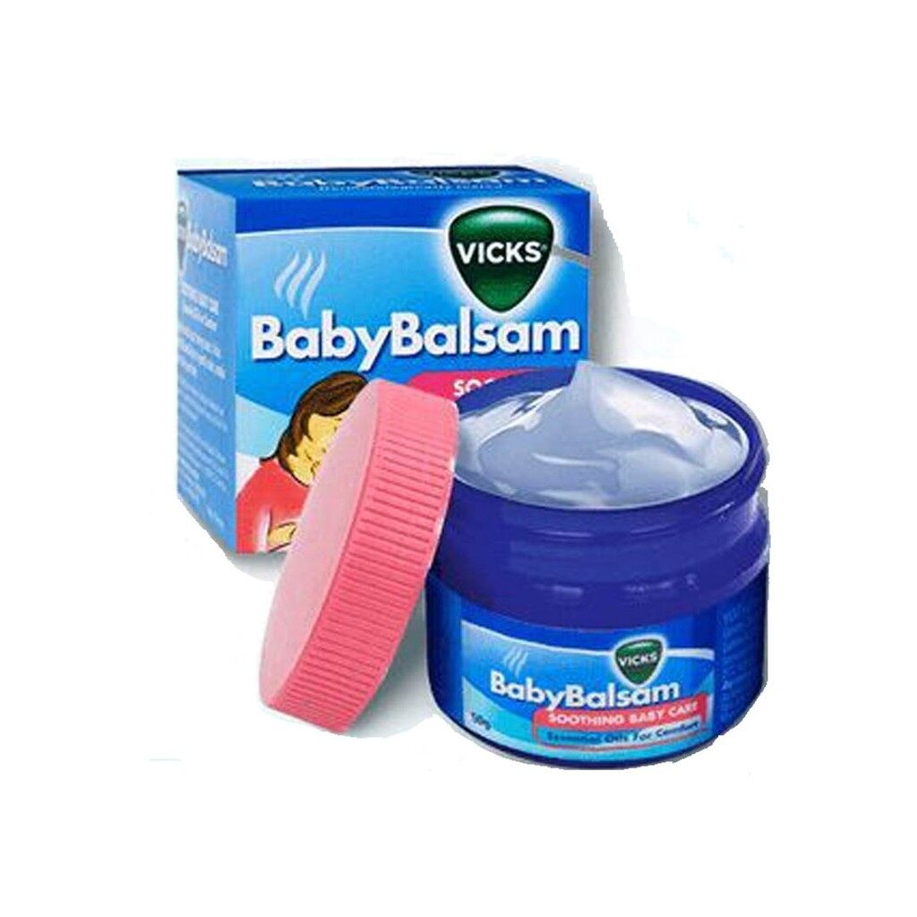 Vicks® VapoRub™ Inhaler Keychain Baby Balsam 0.5g 10g 50 gram Lazada