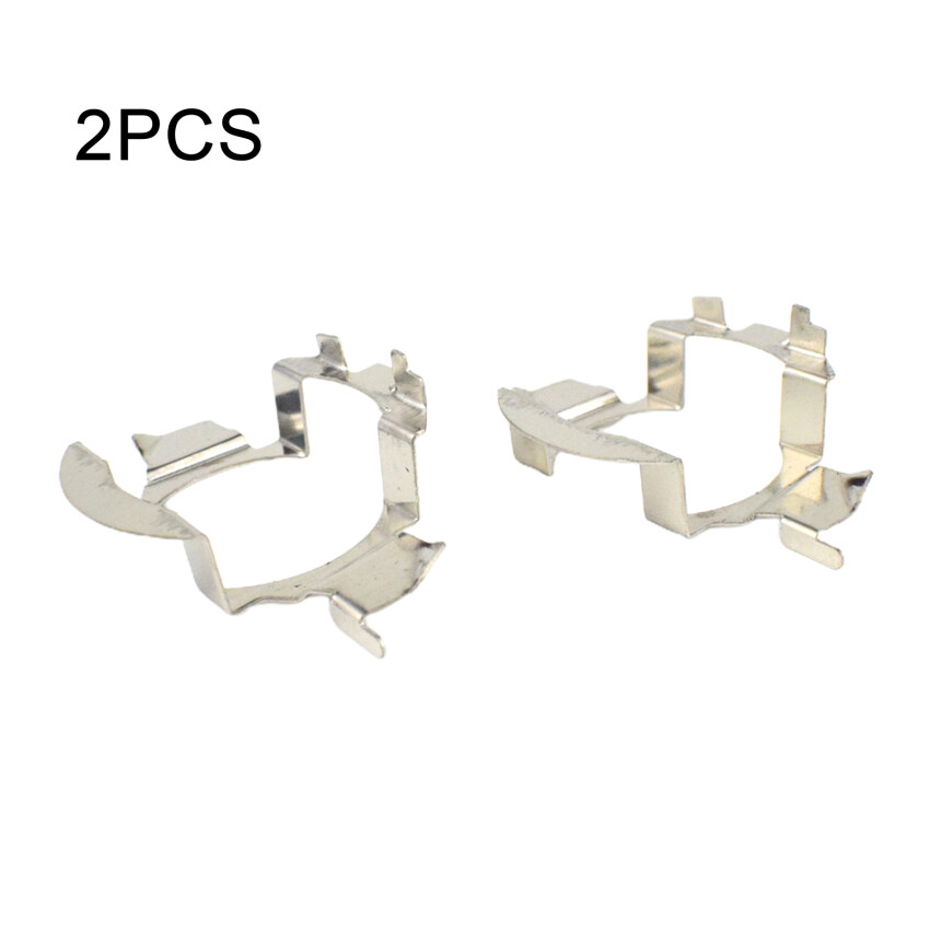 2pc H7 Led Headlight Lamp Adapter Socket Base Retainer Holder 