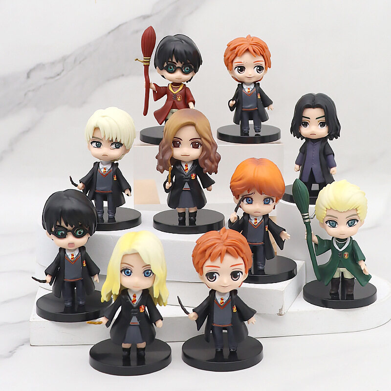 Harry Potter Magic College Kit Garaj Hermione Porter Ron Doll Doll Alat ...