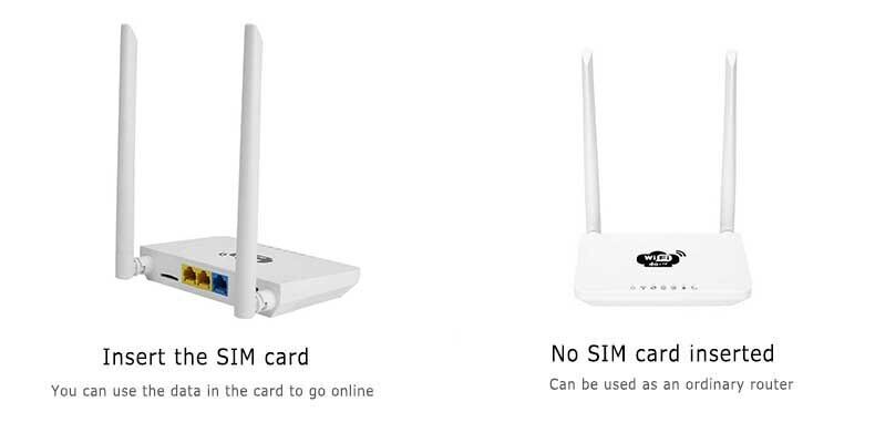 ROUTER WIRELESS WIFI SIM LAN 4G LTE MOBILE HOTSPOT 150MBPS CPE durevole