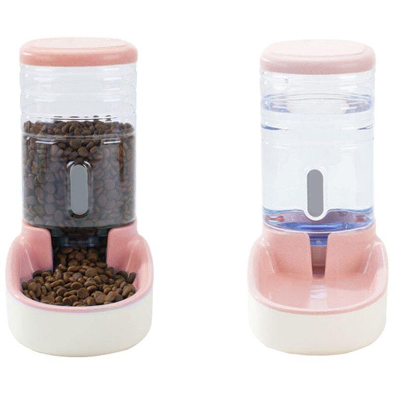 Bình đựng nước cho chó cưng 3,8l, bình rót nước dung tích lớn cho mèo, bình uống nước cho chó, bát uống nước cho động vật, màu xanh lá cây