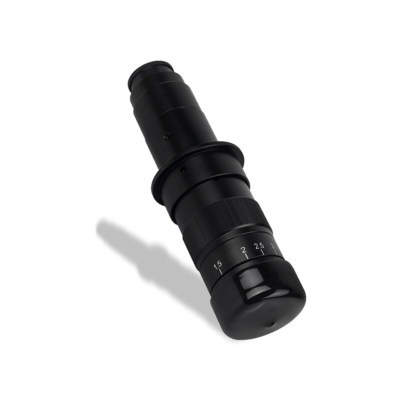YIZHAN Camera Kính Hiển Vi Video Kỹ Thuật Số 180X 130X Ống Kính Khách Quan C-MOUNT Lấy Nét Điều Chỉnh Được 180 Bội Số Cho Máy Ảnh HDMI VGA