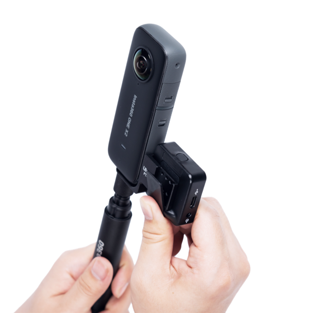 Insta360 ONE X2 Cold Shoe, Makes Microphone Setup Completely Invisible, Sport Action Camera Accessory