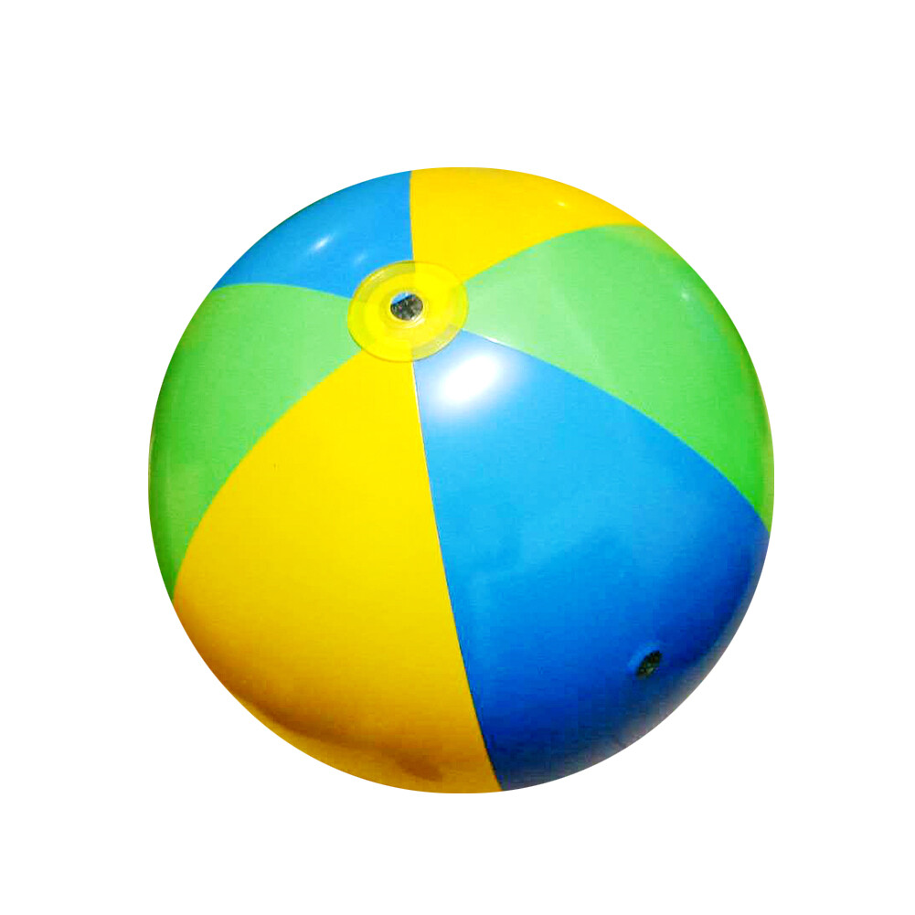 Honrane 75cm Rainbow Inflatable Beach Ball Water Balloon Summer Outdoor Swimming Toy