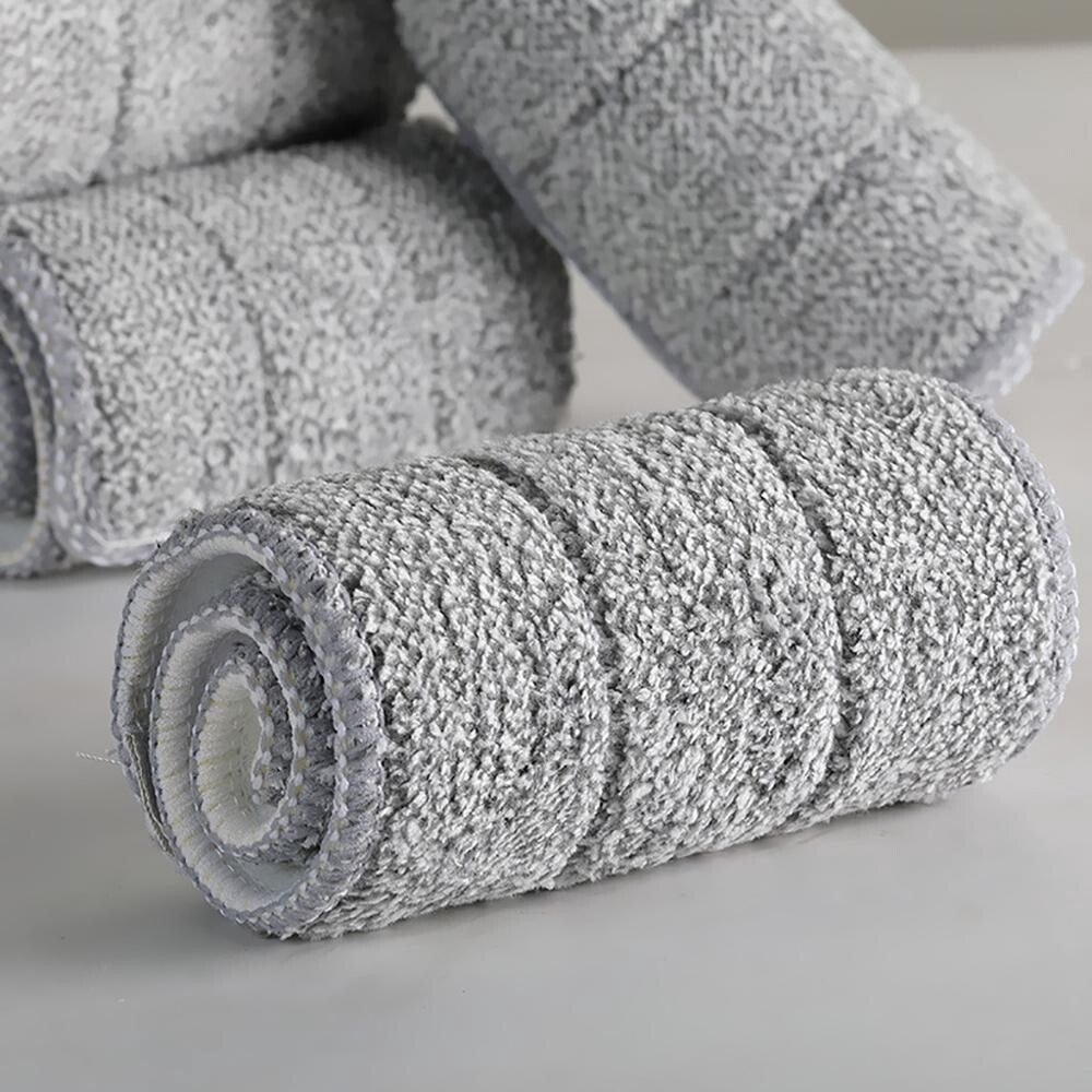 1 Cái Dụng Cụ Vệ Sinh Nhà Cửa, Lau Vải Thực Tế Thay Thế Sợi Nhỏ Có Thể Giặt Phun Lau Miếng Lau Đầu Chổi Bụi Gia Dụng
