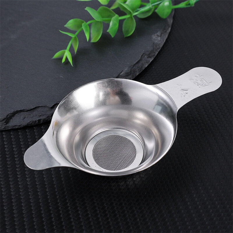 Mảnh bằng thép không gỉ lưới bộ lọc trà lọc lọc bộ lọc trà S lá ấm trà Bộ lọc gia vị phụ kiện nhà bếp