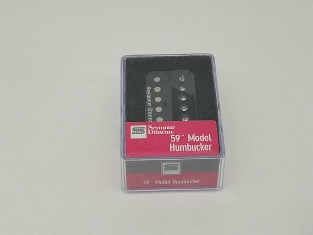 SH1n 59และ SH-4 JB Humbucker รถกระบะ4C กีต้าร์ไฟฟ้าสีดำ Pickups