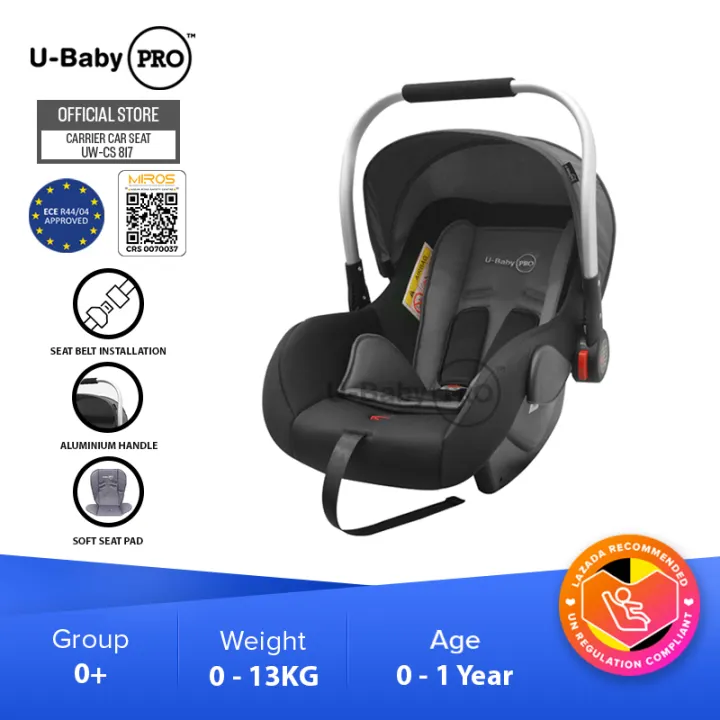 car seat position for 1 year old