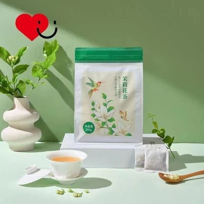 Trà Hoa Nhài túi trà Trà xanh hương vị mạnh mẽ trà thức uống pha lạnh đóng gói riêng lẻ lá Phương Đông giống túi trà Trà Hoa Nhài