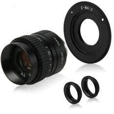 Camera Quan Sát 25 Mm F1.4 Dễ Dàng Cài Đặt C Mount Rõ Ràng Thay Thế Kim Loại Phụ Kiện Nhà Hướng Dẫn Sử Dụng Tập Trung Điều Chỉnh Bộ Phim Truyền Hình Phần Thiết Thực ống Kính Máy Ảnh