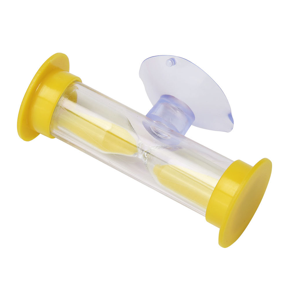 3min Hourglasses Children Teeth Brushing Timer with Suction Cup Home Decor