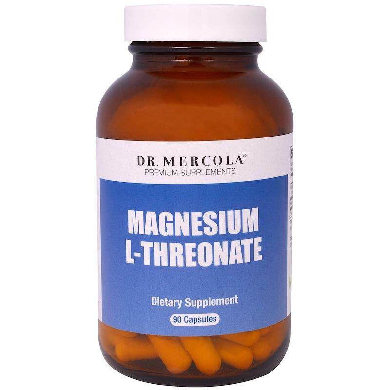 Dr. Mercola, Magnesium LThreonate, 苏糖酸镁 90 Capsules Lazada
