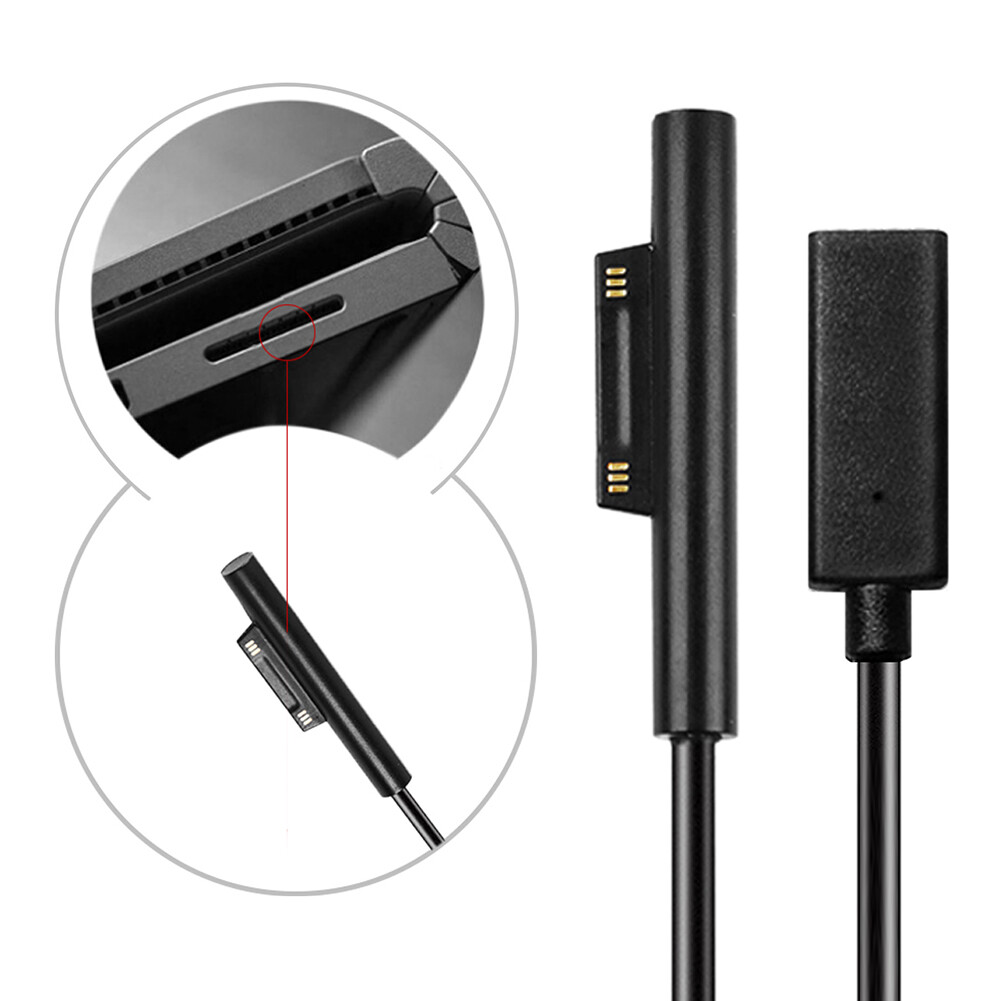 USB Type C Female PD Charging Cable for Microsoft Surface Pro 7/6/5/4/3