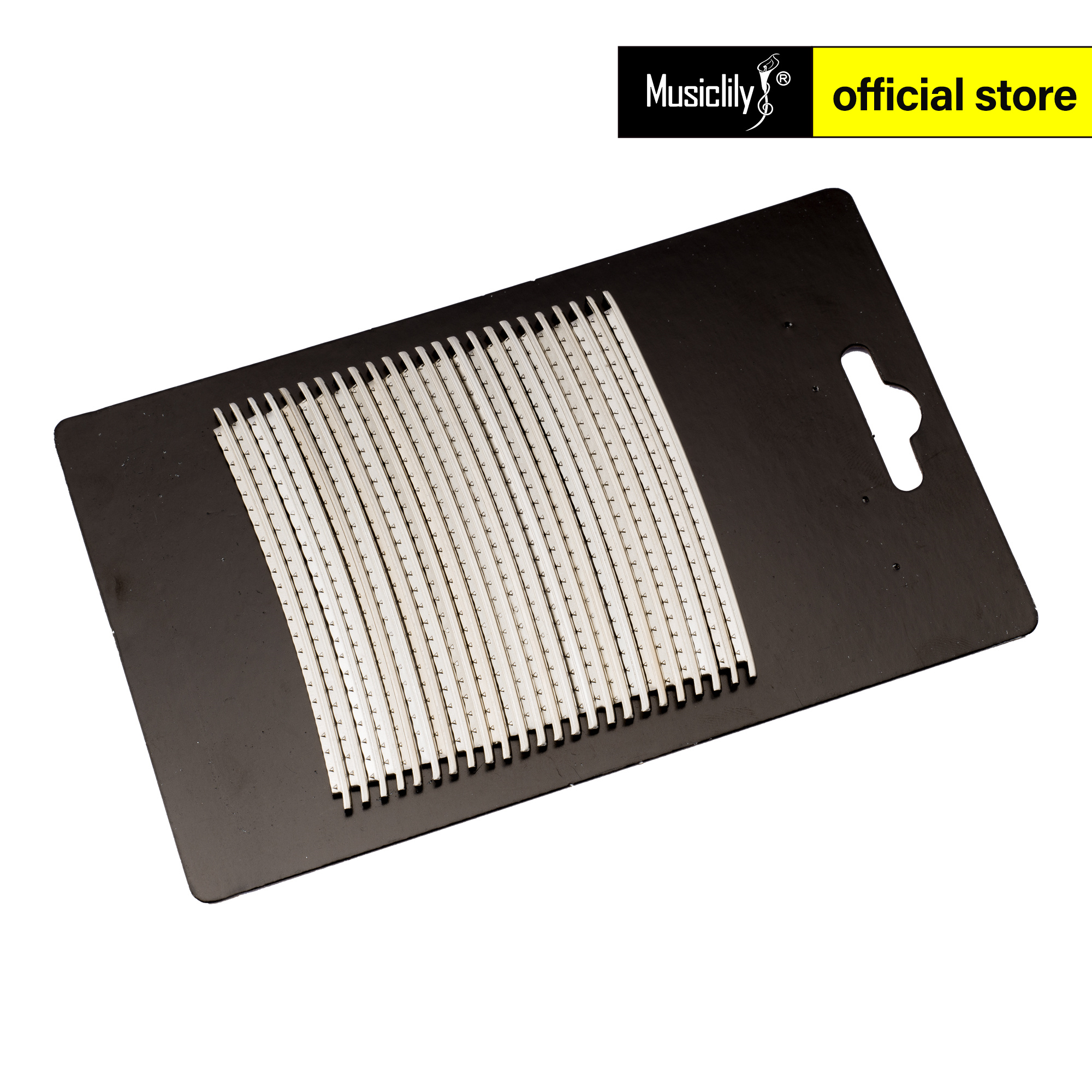 Musiclily Pro 2.4mm Stainless Steel Medium Gauge 24-Pieces Fret Wire Set for Fender Guitar