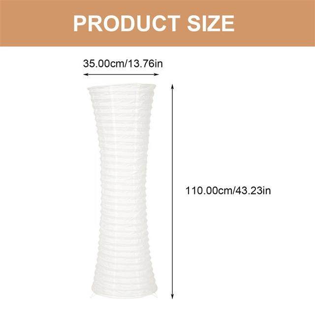 Nordic Style Simple Floor Lamp Light Cover European Style Paper Design Floor Standing Lamp Shade Hotel Living Room Decoration