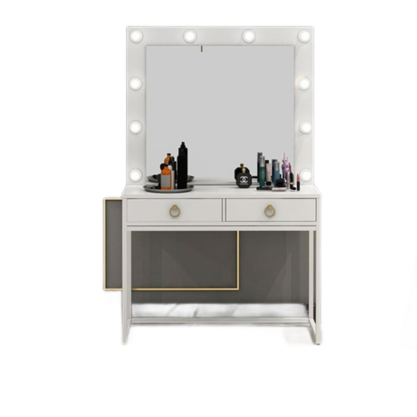 Studio Wedding Dress Dressing - Professional Makeup Table With Lights Studio Wedding Dress Dressing - Professional Makeup Table With Lights