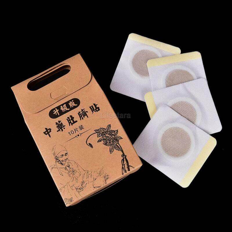 10Pcs Chinese Medicine Strongest Weight Loss Navel Stick Magnetic Slim Fat Burning Slimming Diets Patch Detox Adhesive Sheet