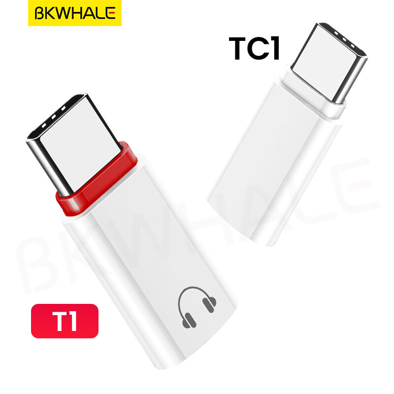 BKWHALE TC1 / T1 Loại C đến 3.5mm Jack Converter Tai nghe Audio Adapter
