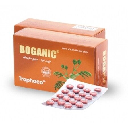 Boganic viên bao film