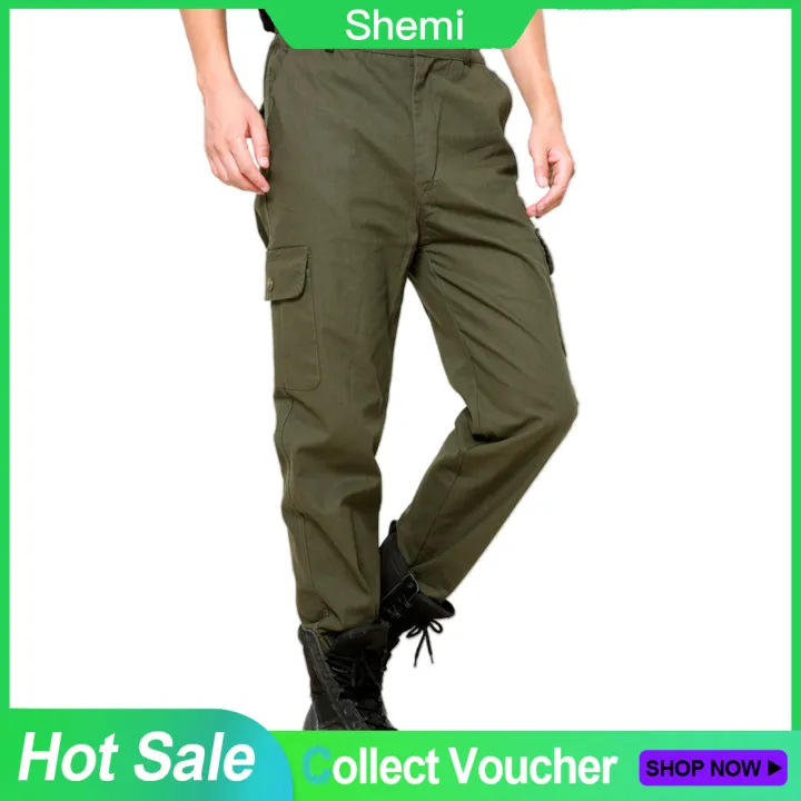 long cargo trousers