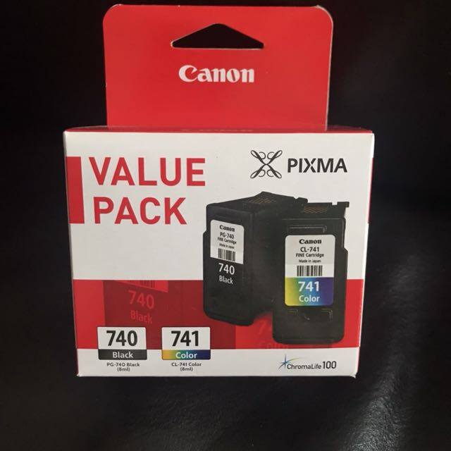 canon cartridge 740 and 741