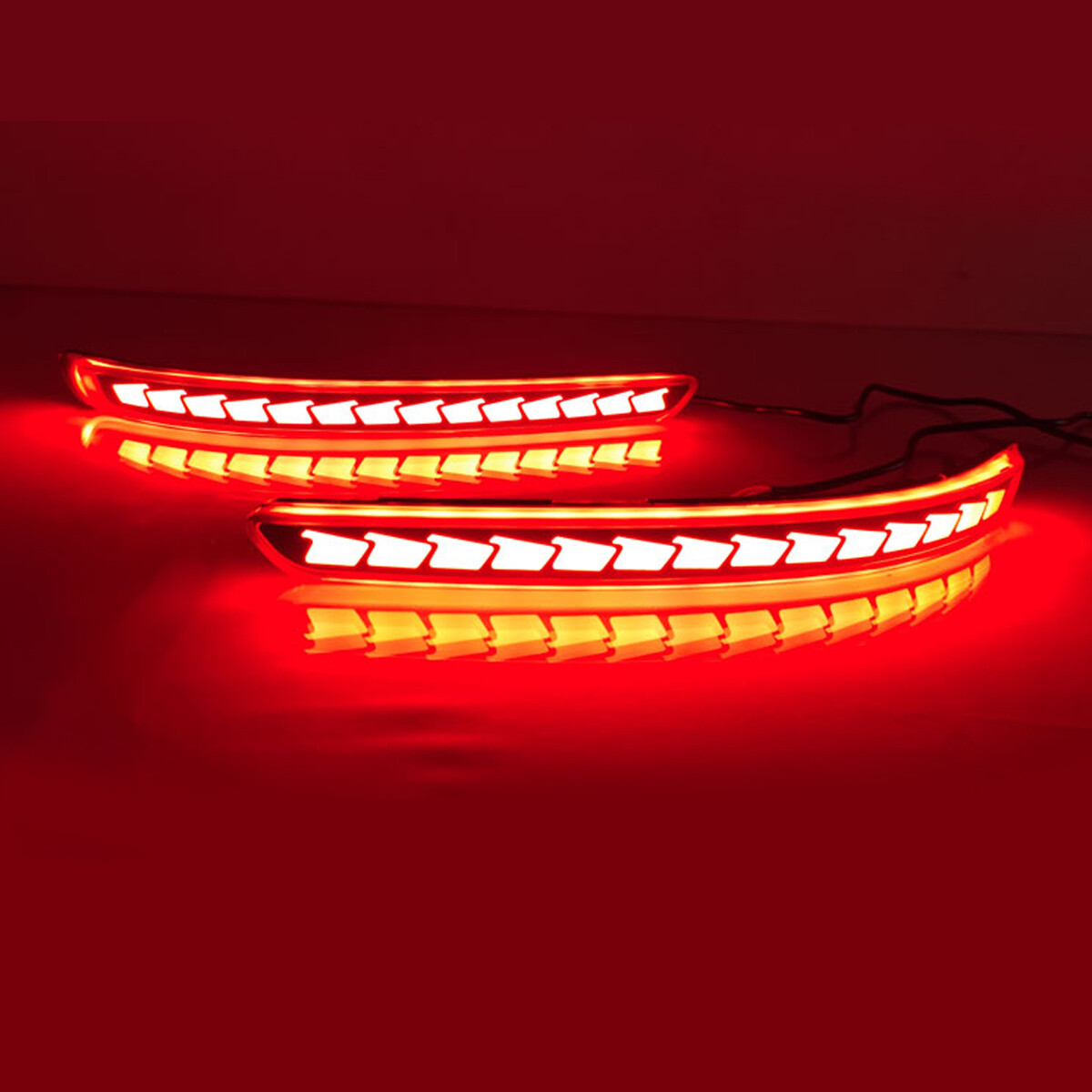 Đèn cản sau Kia soluto 2018-2023 đèn hậu LED Streamer ánh sáng sửa đổi Đèn Phanh LED