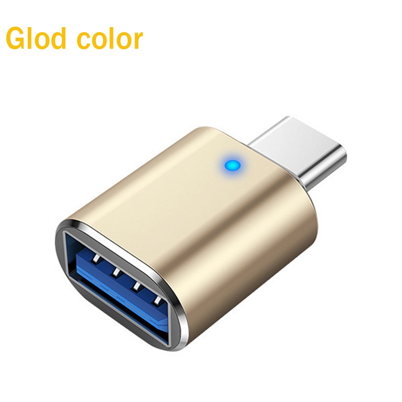 OTG Type-c HUB to USB 3.0 Adapter Rechargeable U Disk Card Reader phone laptop accessories